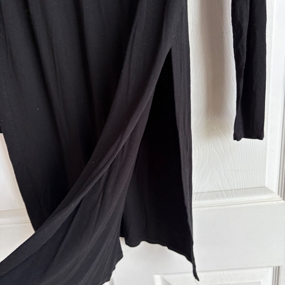 Eileen Fisher Black Mock Neck Tunic - Picture 4 of 7